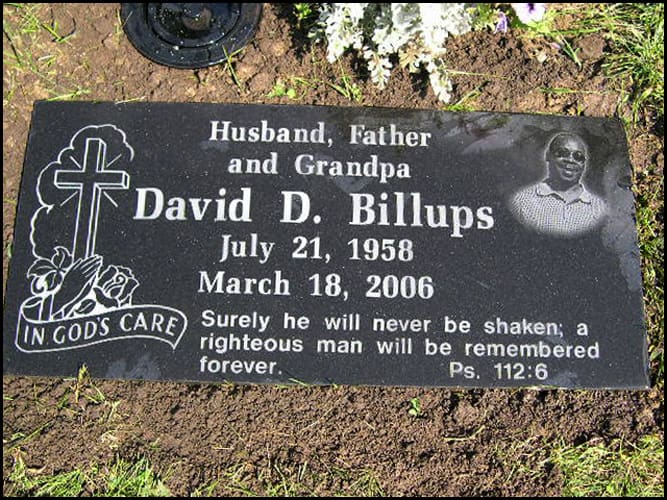Billups Monument
